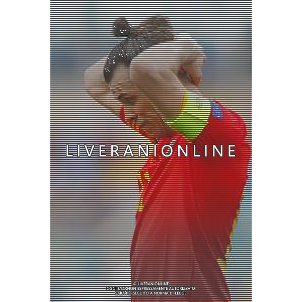 Campionato Europeo UEFA EURO 2020 gara del gruppo A ITALIA vs GALLES del 20/06/2021 - nella foto: Gareth Bale(Galles) ©Claudio Zamagni/Agenzia Aldo Liverani s.a.s. Gareth Bale(Galles) during European UEFA Championship - UEFA Euro 2020 soccer match between Italy and Wales at Olympic Stadium in Rome on June 20 2021 photo credit by Claudio Zamagni/Aldo Liverani Photo Agency
