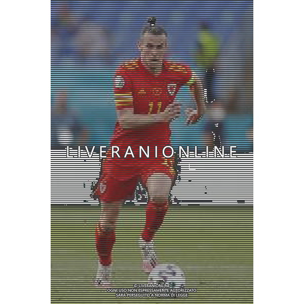 Campionato Europeo UEFA EURO 2020 gara del gruppo A ITALIA vs GALLES del 20/06/2021 - nella foto: Gareth Bale(Galles) ©Claudio Zamagni/Agenzia Aldo Liverani s.a.s. Gareth Bale(Galles) during European UEFA Championship - UEFA Euro 2020 soccer match between Italy and Wales at Olympic Stadium in Rome on June 20 2021 photo credit by Claudio Zamagni/Aldo Liverani Photo Agency