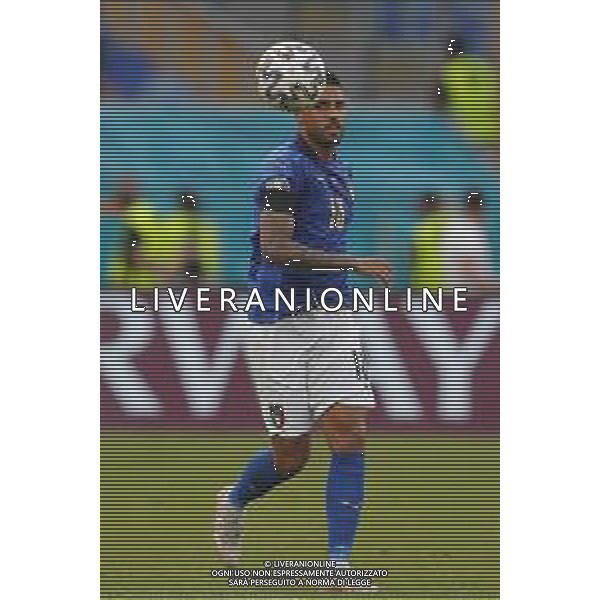 Campionato Europeo UEFA EURO 2020 gara del gruppo A ITALIA vs GALLES del 20/06/2021 - nella foto: Emerson(Italia) ©Claudio Zamagni/Agenzia Aldo Liverani s.a.s. Emerson(Italia) during European UEFA Championship - UEFA Euro 2020 soccer match between Italy and Wales at Olympic Stadium in Rome on June 20 2021 photo credit by Claudio Zamagni/Aldo Liverani Photo Agency