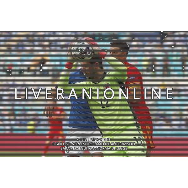 Campionato Europeo UEFA EURO 2020 gara del gruppo A ITALIA vs GALLES del 20/06/2021 - nella foto: Danny Ward(Galles) ©Claudio Zamagni/Agenzia Aldo Liverani s.a.s. Danny Ward(Galles) during European UEFA Championship - UEFA Euro 2020 soccer match between Italy and Wales at Olympic Stadium in Rome on June 20 2021 photo credit by Claudio Zamagni/Aldo Liverani Photo Agency