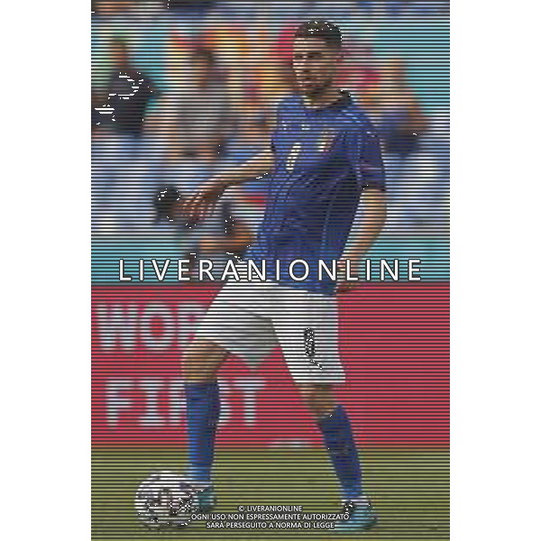 Campionato Europeo UEFA EURO 2020 gara del gruppo A ITALIA vs GALLES del 20/06/2021 - nella foto: Jorginho(Italia) ©Claudio Zamagni/Agenzia Aldo Liverani s.a.s. Jorginho(Italia) during European UEFA Championship - UEFA Euro 2020 soccer match between Italy and Wales at Olympic Stadium in Rome on June 20 2021 photo credit by Claudio Zamagni/Aldo Liverani Photo Agency