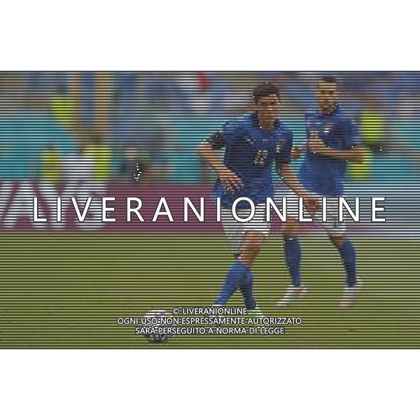 Campionato Europeo UEFA EURO 2020 gara del gruppo A ITALIA vs GALLES del 20/06/2021 - nella foto: Pessina Matteo(Italia) ©Claudio Zamagni/Agenzia Aldo Liverani s.a.s. Pessina Matteo(Italia) during European UEFA Championship - UEFA Euro 2020 soccer match between Italy and Wales at Olympic Stadium in Rome on June 20 2021 photo credit by Claudio Zamagni/Aldo Liverani Photo Agency