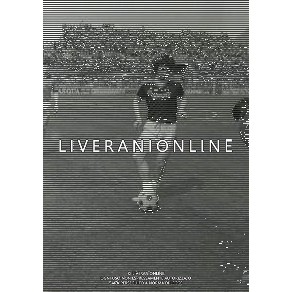 04-04-1982 COMO CAMPIONATO DI CALCIO SERIE A COMO INTER 0-0 NELLA FOTO EVARISTO BECCALOSSI AG ALDO LIVERANI SAS