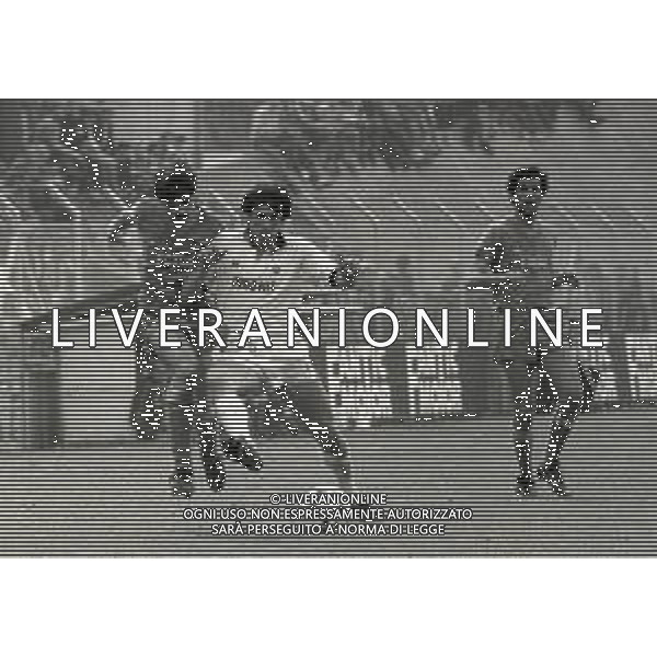 04-04-1982 COMO CAMPIONATO DI CALCIO SERIE A COMO INTER 0-0 NELLA FOTO SALVATORE BAGNI E ALBANO CANAZZA AG ALDO LIVERANI SAS