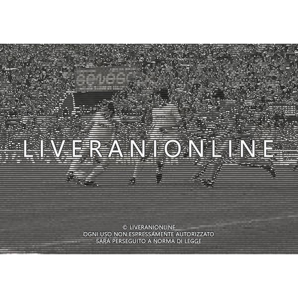 04-04-1982 COMO CAMPIONATO DI CALCIO SERIE A COMO INTER 0-0 NELLA FOTO GABRIELE ORIALI E SALVATORE BAGNI AG ALDO LIVERANI SAS