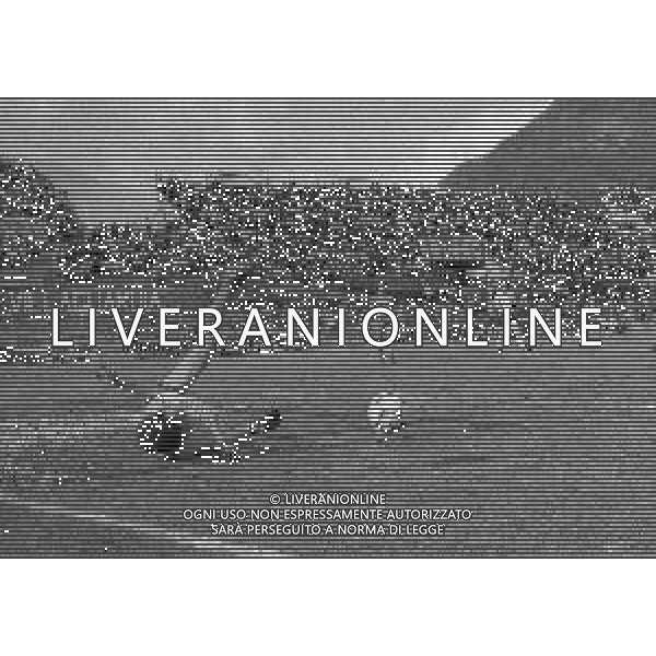 09-05-1982 COMO -CAMPIONATO DI CALCIO SERIE A COMO CESENA 2-1 NELLA FOTO AZIONE DI GIOCO AG ALDO LIVERANI SAS