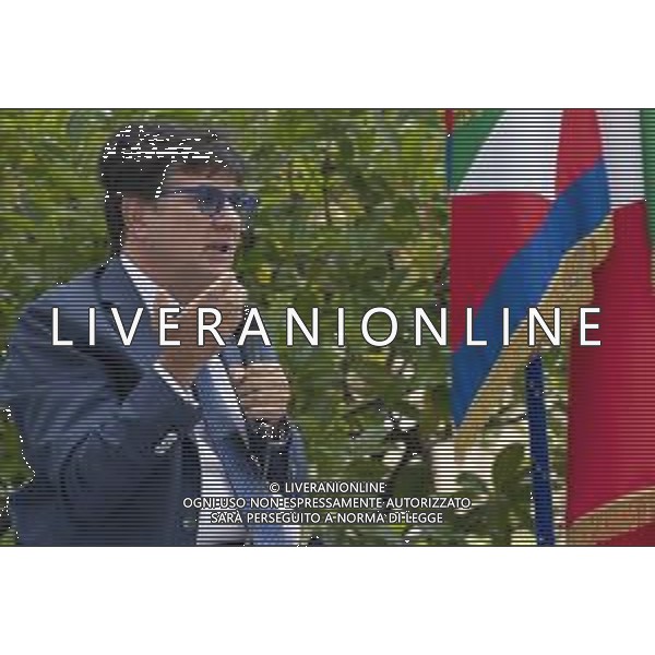Cerimonia di consegna della bandiera agli atleti italiani in partenza per i Giochi Olimpici e Paralimpici di Tokyo 2020 - Roma 23.06.2021 nella foto Luca Pancalli ©Ufficio stampa Presidenza della Repubblica/AGENZIA ALDO LIVERANI SAS