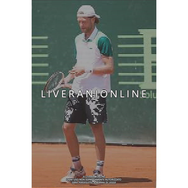 Origoa/LMedia - ATP Challenger Milano 2021 - Tennis Internationals 24 June 2021 - Aspria Harbour Club, milan, Italy Photo showing: GRENIER Hugo French player @Origoa/LMedia/AGENZIA ALDO LIVERANI SAS