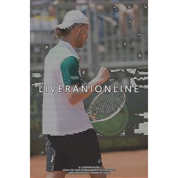 Origoa/LMedia - ATP Challenger Milano 2021 - Tennis Internationals 24 June 2021 - Aspria Harbour Club, milan, Italy Photo showing: exultation of French player Hugo Grenier @Origoa/LMedia/AGENZIA ALDO LIVERANI SAS
