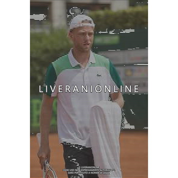 Origoa/LMedia - ATP Challenger Milano 2021 - Tennis Internationals 24 June 2021 - Aspria Harbour Club, milan, Italy Photo showing: GRENIER Hugo French player @Origoa/LMedia/AGENZIA ALDO LIVERANI SAS
