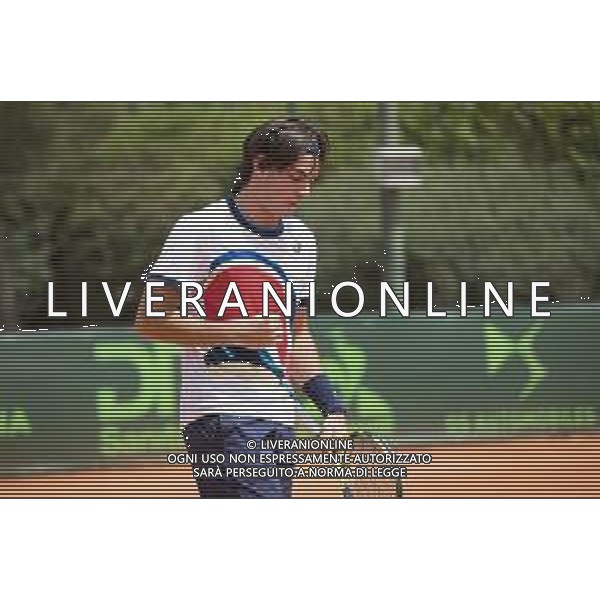 Origoa/LMedia - ATP Challenger Milano 2021 - Tennis Internationals 24 June 2021 - Aspria Harbour Club, milan, Italy Photo showing: exultation of Italian player Giulio Zappieri @Origoa/LMedia/AGENZIA ALDO LIVERANI SAS