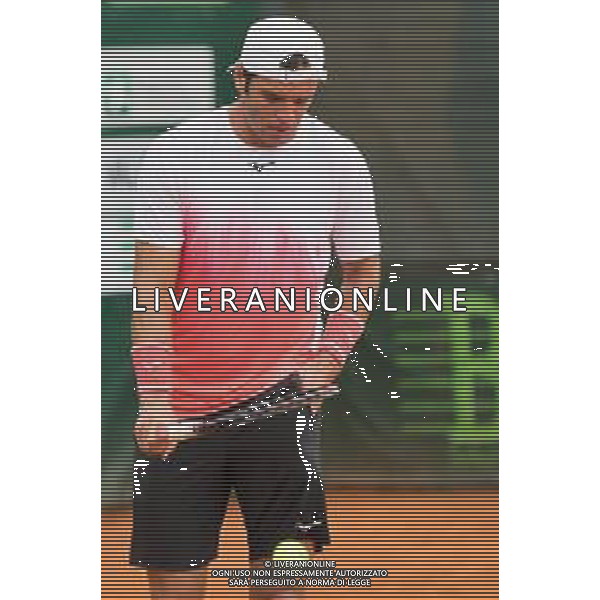 Origoa/LMedia - ATP Challenger Milano 2021 - Tennis Internationals 24 June 2021 - Aspria Harbour Club, milan, Italy Photo showing: JAZIRI Malek Tunisian player @Origoa/LMedia/AGENZIA ALDO LIVERANI SAS