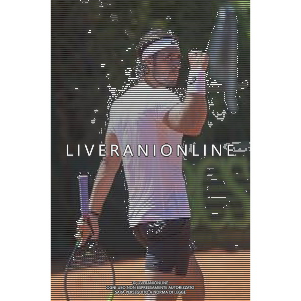 Origoa/LMedia - ATP Challenger Milano 2021 - Tennis Internationals 24 June 2021 - Aspria Harbour Club, milan, Italy Photo showing: MORONI Gian Marco Italian player @Origoa/LMedia/AGENZIA ALDO LIVERANI SAS