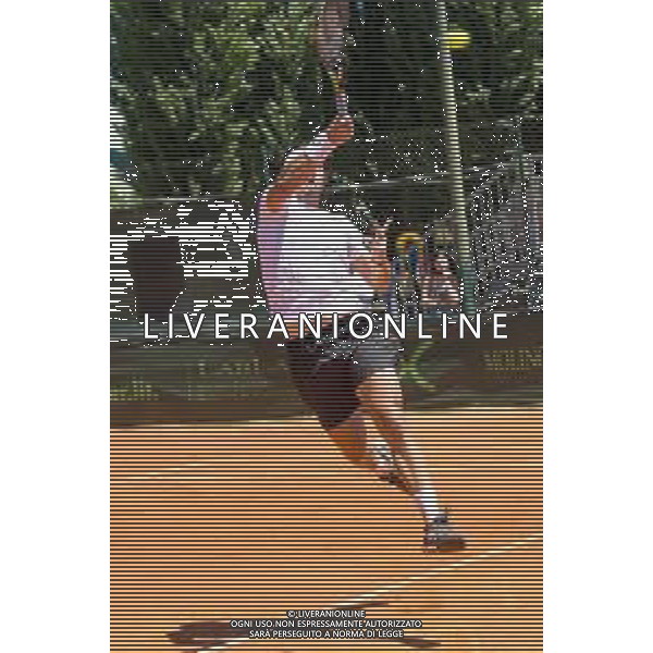 Origoa/LMedia - ATP Challenger Milano 2021 - Tennis Internationals 24 June 2021 - Aspria Harbour Club, milan, Italy Photo showing: MORONI Gian Marco Italian player in action @Origoa/LMedia/AGENZIA ALDO LIVERANI SAS