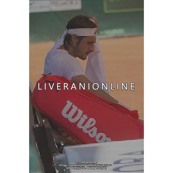 Origoa/LMedia - ATP Challenger Milano 2021 - Tennis Internationals 24 June 2021 - Aspria Harbour Club, milan, Italy Photo showing: MORONI Gian Marco Italian player @Origoa/LMedia/AGENZIA ALDO LIVERANI SAS
