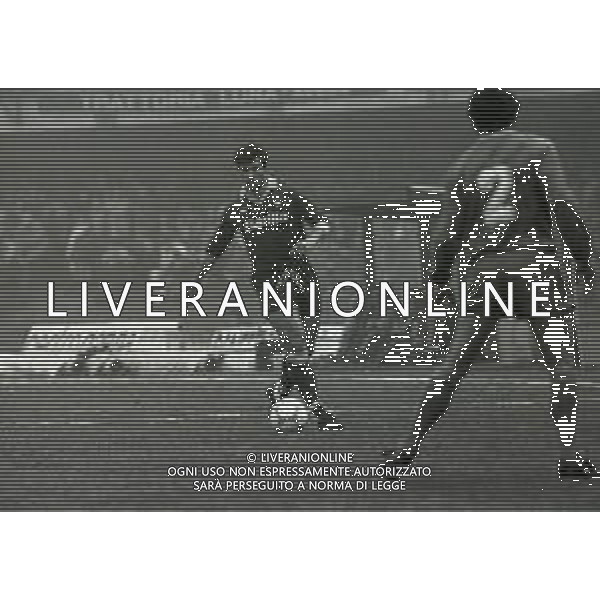 08-02-1987 VERONA CAMPIONATO DI CALCIO SERIE A VERONA ROMA 0-1 NELLA FOTO SEBASTIANO NELA AG ALDO LIVERANI SAS