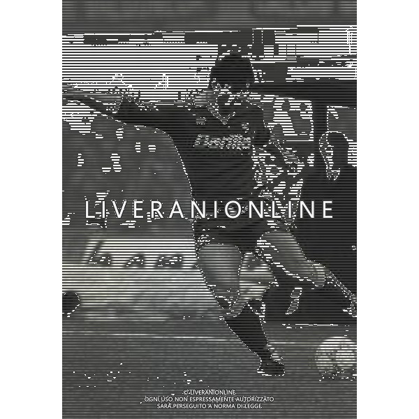 08-02-1987 VERONA CAMPIONATO DI CALCIO SERIE A VERONA ROMA 0-1 NELLA FOTO SEBASTIANO NELA AG ALDO LIVERANI SAS