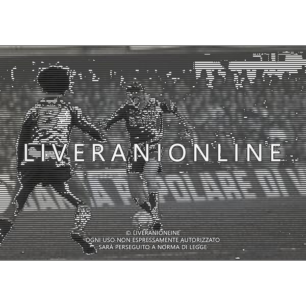 08-02-1987 VERONA CAMPIONATO DI CALCIO SERIE A VERONA ROMA 0-1 NELLA FOTO ZBIGNEW BONIEK AG ALDO LIVERANI SAS