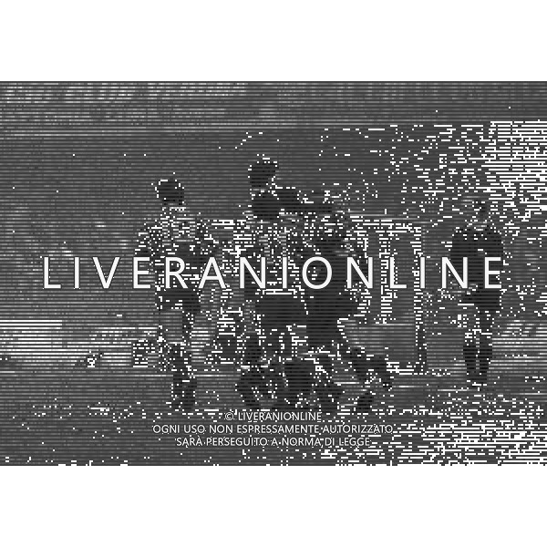 08-02-1987 VERONA CAMPIONATO DI CALCIO SERIE A VERONA ROMA 0-1 NELLA FOTO ABBRACCI GIOCATORI ROMA AG ALDO LIVERANI SAS