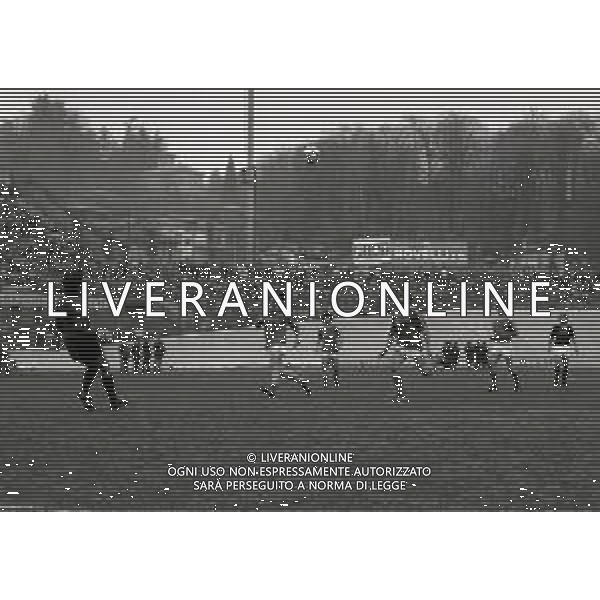 28-03-1982 VARESE CAMPIONATO DI CALCIO SERIE B VARESE CAVESE 0-1 NELLA FOTO AZIONE DI GIOCO AG ALDO LIVERANI SAS