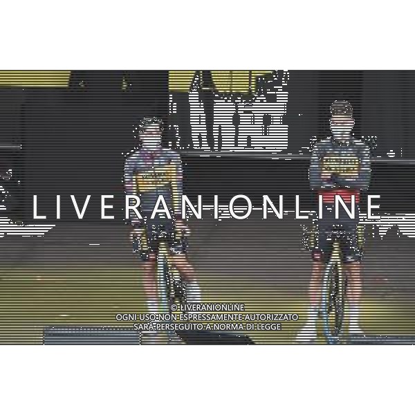 24-06-2021 Presentazione Squadre Tour De France 2021; 2021, Jumbo - Visma; Roglic, Primoz; Van Aert, Wout; Brest; ©SIROTTI/AGENZIA ALDO LIVERANI SAS