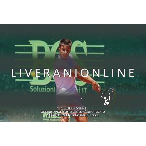 Corradino/LMedia - ATP Challenger Milano 2021 - Tennis Internationals 25 June 2021 - Aspria Harbour Club, milan, Italy Photo showing: The Croatian tennis player Duje Ajdukovic @Corradino/LMedia/AGENZIA ALDO LIVERANI SAS