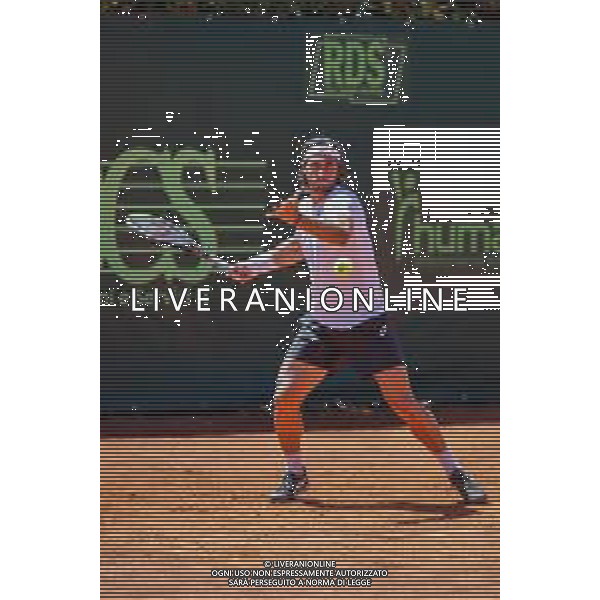 Corradino/LMedia - ATP Challenger Milano 2021 - Tennis Internationals 25 June 2021 - Aspria Harbour Club, milan, Italy Photo showing: The Italian Tennis player Gian Marco Moroni @Corradino/LMedia/AGENZIA ALDO LIVERANI SAS