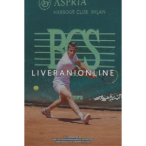 Corradino/LMedia - ATP Challenger Milano 2021 - Tennis Internationals 25 June 2021 - Aspria Harbour Club, milan, Italy Photo showing: The Croatian tennis player Duje Ajdukovic @Corradino/LMedia/AGENZIA ALDO LIVERANI SAS