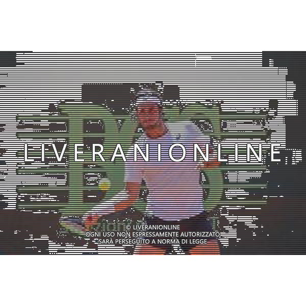 Corradino/LMedia - ATP Challenger Milano 2021 - Tennis Internationals 25 June 2021 - Aspria Harbour Club, milan, Italy Photo showing: The Italian Tennis player Gian Marco Moroni @Corradino/LMedia/AGENZIA ALDO LIVERANI SAS