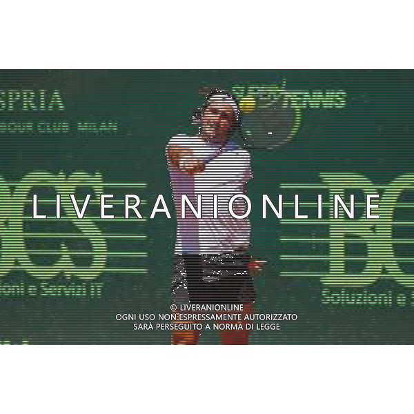 Corradino/LMedia - ATP Challenger Milano 2021 - Tennis Internationals 25 June 2021 - Aspria Harbour Club, milan, Italy Photo showing: The Italian Tennis player Gian Marco Moroni @Corradino/LMedia/AGENZIA ALDO LIVERANI SAS