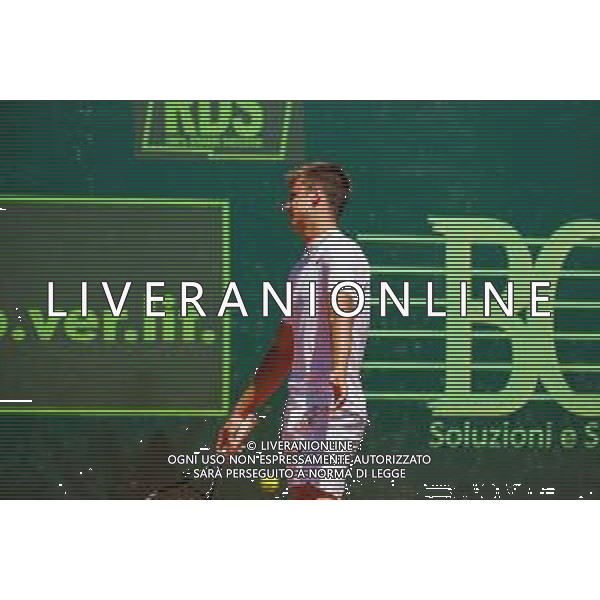 Corradino/LMedia - ATP Challenger Milano 2021 - Tennis Internationals 25 June 2021 - Aspria Harbour Club, milan, Italy Photo showing: The Croatian tennis player Duje Ajdukovic @Corradino/LMedia/AGENZIA ALDO LIVERANI SAS