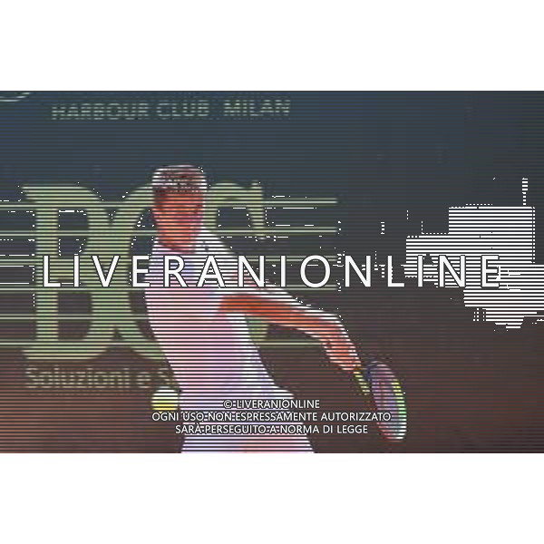 Corradino/LMedia - ATP Challenger Milano 2021 - Tennis Internationals 25 June 2021 - Aspria Harbour Club, milan, Italy Photo showing: The Croatian tennis player Duje Ajdukovic @Corradino/LMedia/AGENZIA ALDO LIVERANI SAS