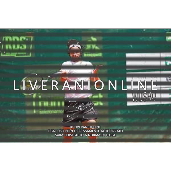 Corradino/LMedia - ATP Challenger Milano 2021 - Tennis Internationals 25 June 2021 - Aspria Harbour Club, milan, Italy Photo showing: The Italian Tennis player Gian Marco Moroni @Corradino/LMedia/AGENZIA ALDO LIVERANI SAS