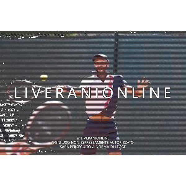 Corradino/LMedia - ATP Challenger Milano 2021 - Tennis Internationals 25 June 2021 - Aspria Harbour Club, milan, Italy Photo showing: Sadio Doumbia @Corradino/LMedia/AGENZIA ALDO LIVERANI SAS