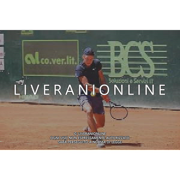 Corradino/LMedia - ATP Challenger Milano 2021 - Tennis Internationals 25 June 2021 - Aspria Harbour Club, milan, Italy Photo showing: The Danish tennis player Holger Rune @Corradino/LMedia/AGENZIA ALDO LIVERANI SAS