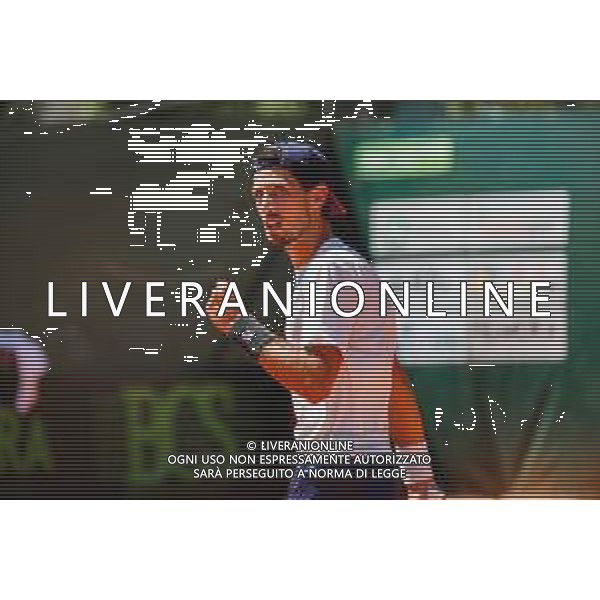 Corradino/LMedia - ATP Challenger Milano 2021 - Tennis Internationals 25 June 2021 - Aspria Harbour Club, milan, Italy Photo showing: The Argentine tennis player Pedro Cachin @Corradino/LMedia/AGENZIA ALDO LIVERANI SAS