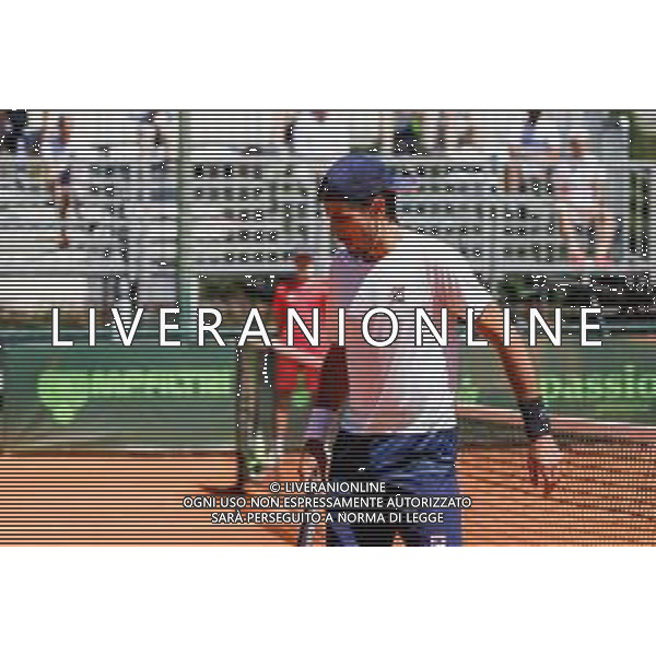 Corradino/LMedia - ATP Challenger Milano 2021 - Tennis Internationals 25 June 2021 - Aspria Harbour Club, milan, Italy Photo showing: The Argentine tennis player Pedro Cachin @Corradino/LMedia/AGENZIA ALDO LIVERANI SAS