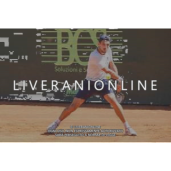 Corradino/LMedia - ATP Challenger Milano 2021 - Tennis Internationals 25 June 2021 - Aspria Harbour Club, milan, Italy Photo showing: The Argentine tennis player Pedro Cachin @Corradino/LMedia/AGENZIA ALDO LIVERANI SAS