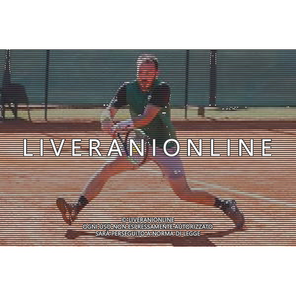 Corradino/LMedia - ATP Challenger Milano 2021 - Tennis Internationals 25 June 2021 - Aspria Harbour Club, milan, Italy Photo showing: The Serbian tennis player Peƒëa Krstin @Corradino/LMedia/AGENZIA ALDO LIVERANI SAS