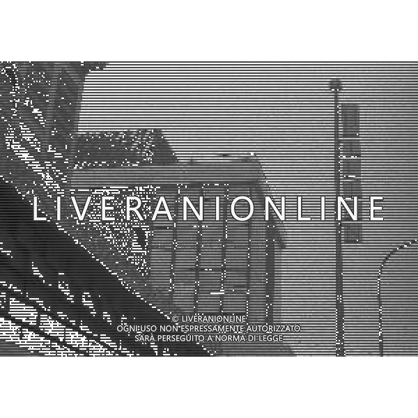 1973 MILANO HOTEL HILTON SEDE DEL CALCIO MERCATO NELLA FOTO ESTERNI E INTERNI HOTEL HILTON DI VIA GALVANI DOVE SI SVOLGERA\' IL CALCIO MERCATO AG ALDO LIVERANI SAS