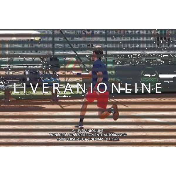 Corradino/LMedia - ATP Challenger Milano 2021 - Tennis Internationals 25 June 2021 - Aspria Harbour Club, milan, Italy Photo showing: The Portuguese tennis player Gast√£o Elias @Corradino/LMedia/AGENZIA ALDO LIVERANI SAS