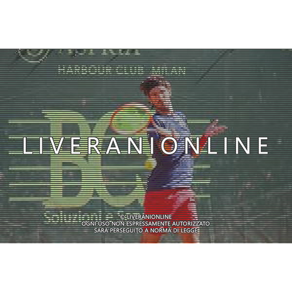 Corradino/LMedia - ATP Challenger Milano 2021 - Tennis Internationals 25 June 2021 - Aspria Harbour Club, milan, Italy Photo showing: The Portuguese tennis player Gast√£o Elias @Corradino/LMedia/AGENZIA ALDO LIVERANI SAS