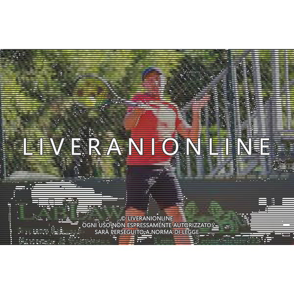 Corradino/LMedia - ATP Challenger Milano 2021 - Tennis Internationals 25 June 2021 - Aspria Harbour Club, milan, Italy Photo showing: Jan Zieli≈Ñski @Corradino/LMedia/AGENZIA ALDO LIVERANI SAS