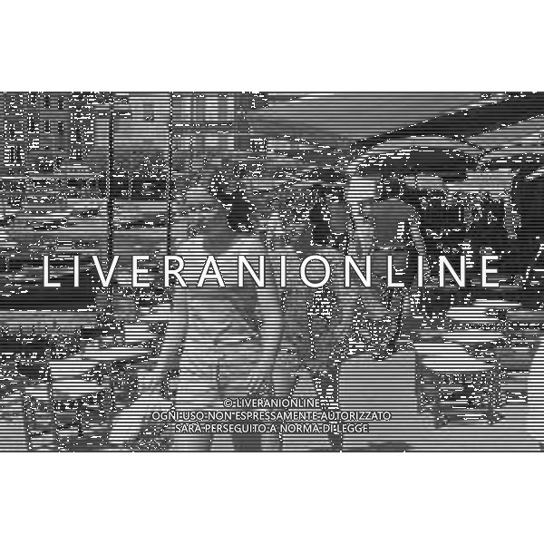 I FIGLI DELL\'ATTRICE ELIZABETH TAYLOR IN VACANZA A PORTOFINO NEL 1971 - RETROSPETTIVA NELLA FOTO KATE BURTON, LIZA TODD BURTON, ©Archivio Giovanni Liverani/AGENZIA ALDO LIVERANI SAS