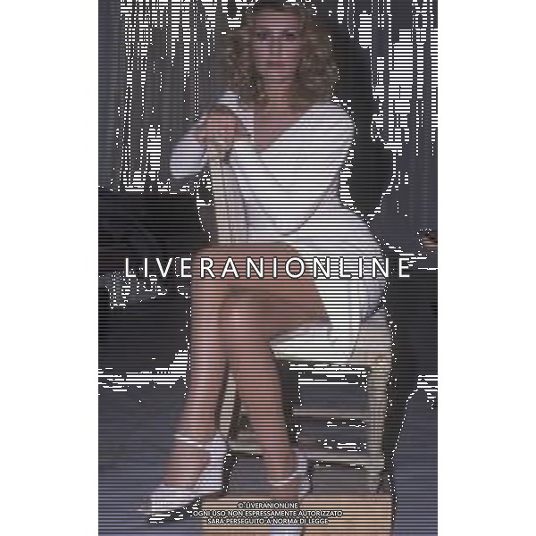 RETROSPETTIVA ANNA MARIA RIZZOLI ATTRICE MODELLA NELLA FOTO ANNA MARIA RIZZOLI NELL\'ANNO 1979 A ROMA AG ALDO LIVERANI SAS
