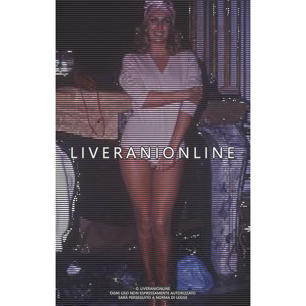RETROSPETTIVA ANNA MARIA RIZZOLI ATTRICE MODELLA NELLA FOTO ANNA MARIA RIZZOLI NELL\'ANNO 1979 A ROMA AG ALDO LIVERANI SAS