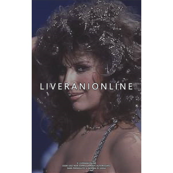 RETROSPETTIVA ANNA MARIA RIZZOLI ATTRICE MODELLA  NELLA FOTO ANNA MARIA RIZZOLI NELL\'ANNO 1986  AG ALDO LIVERANI SAS   