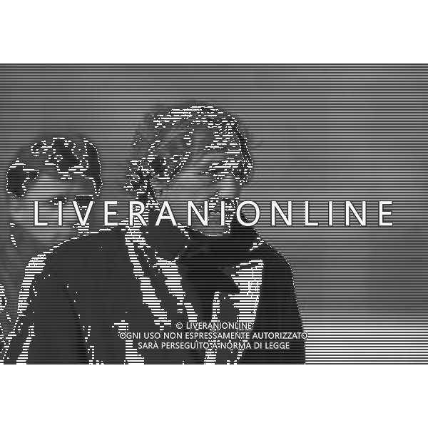 RETROSPETTIVA GIOVANNI GALEONE ALLENATORE NELLA FOTO GIOVANNI GALEONE ALLENATORE UDINESE CALCIO NELL\'ANNO 1995 CON ATTILIO PEROTTI AG ALDO LIVERANI SAS