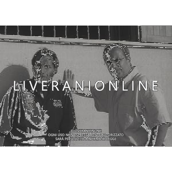 RETROSPETTIVA GIOVANNI GALEONE ALLENATORE NELLA FOTO GIOVANNI GALEONE ALLENATORE PESCARA CALCIO NELL\'ANNO 1992-1993 CON PIER PAOLO MARINO AG ALDO LIVERANI SAS 