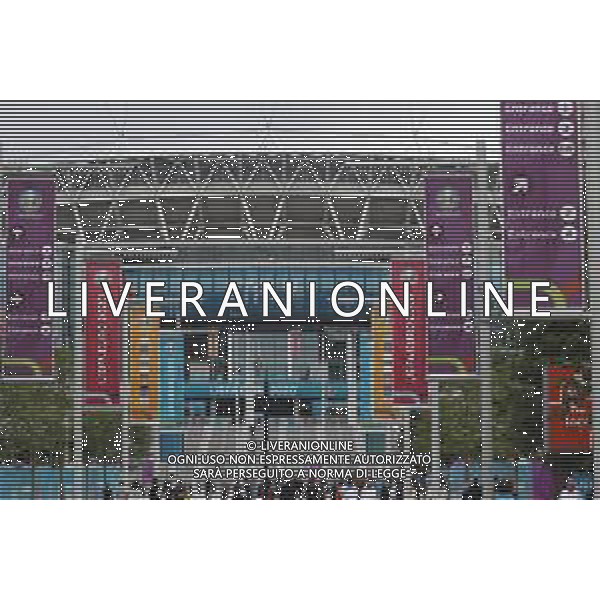 Campionato Europeo UEFA EURO 2020 gara degli Ottavi di finale ITALIA vs AUSTRIA del 26/06/2021 - nella foto: panoramica dello stadio di wembley ©Claudio Zamagni/Agenzia Aldo Liverani s.a.s. during European UEFA Championship - UEFA Euro 2020 soccer match between Italy and Austria at Wembley Stadium in London on June 26 2021 photo credit by Claudio Zamagni/Aldo Liverani Photo Agency/AGENZIA ALDO LIVERANI SAS